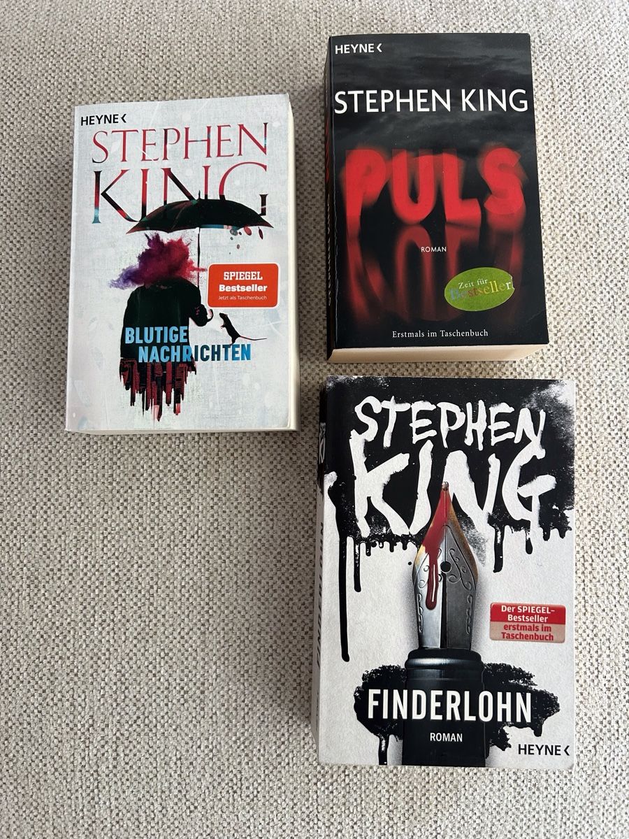 Libri: Stephen King Bücher Set 3 Stück – Usato da Chur venduto da jgr_s6mm