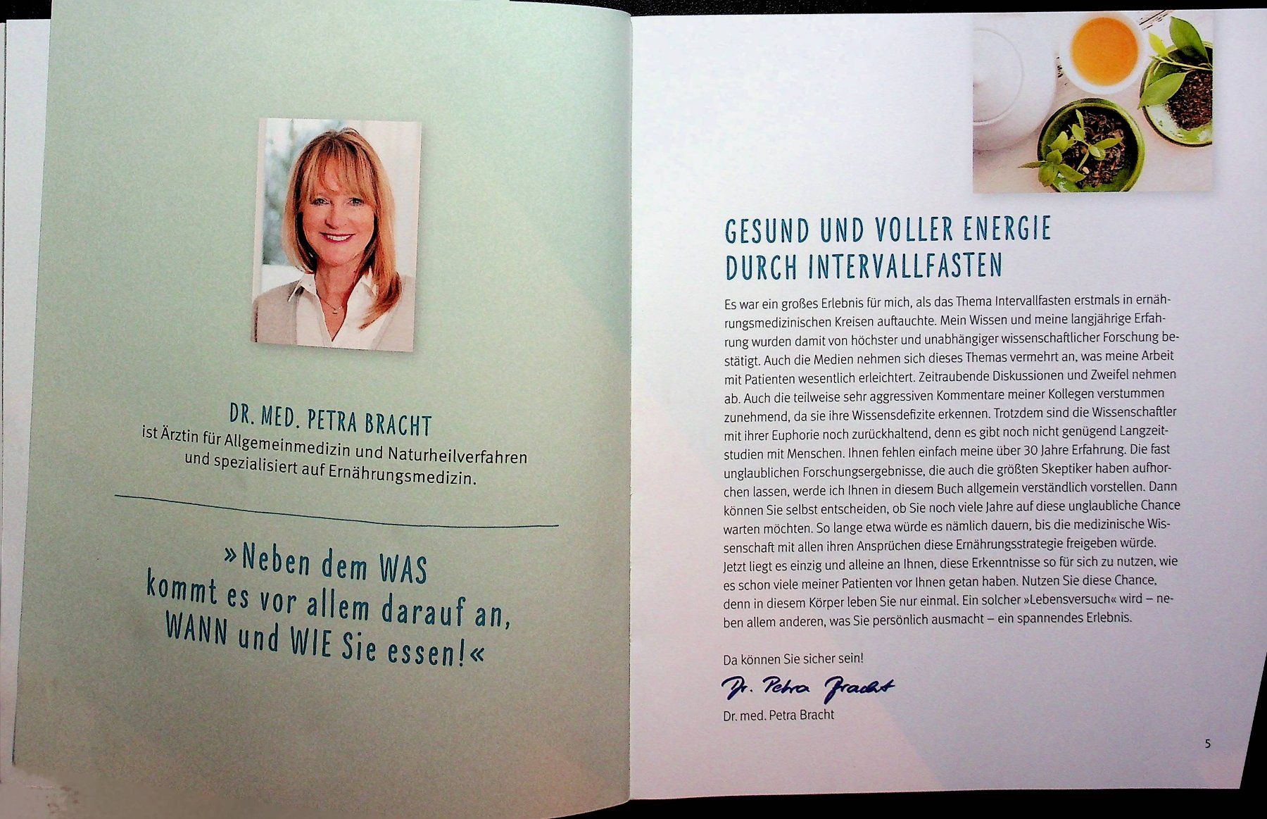 Bücher: Dr. med Petra Bracht Intervallfasten Das Einsteigerprogramm – Gebraucht aus Reitnau von Zaomir 2