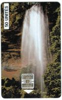 Telefonkarte Guinea Wasserfall