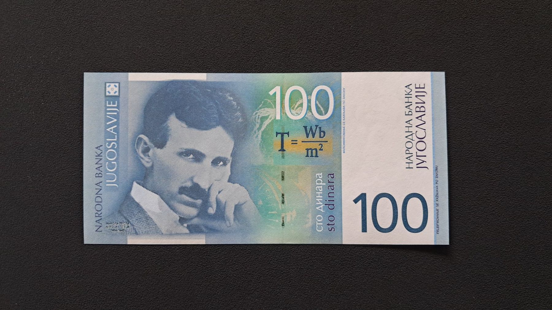 Banconote: Jugoslawien 100 Dinara 2000 Unc – Nuovo e nell'imballaggio originale da Lufingen venduto da E-Auktion