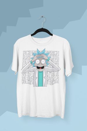 Rick and Morty Herren M Baumwolle T-shirt NEU