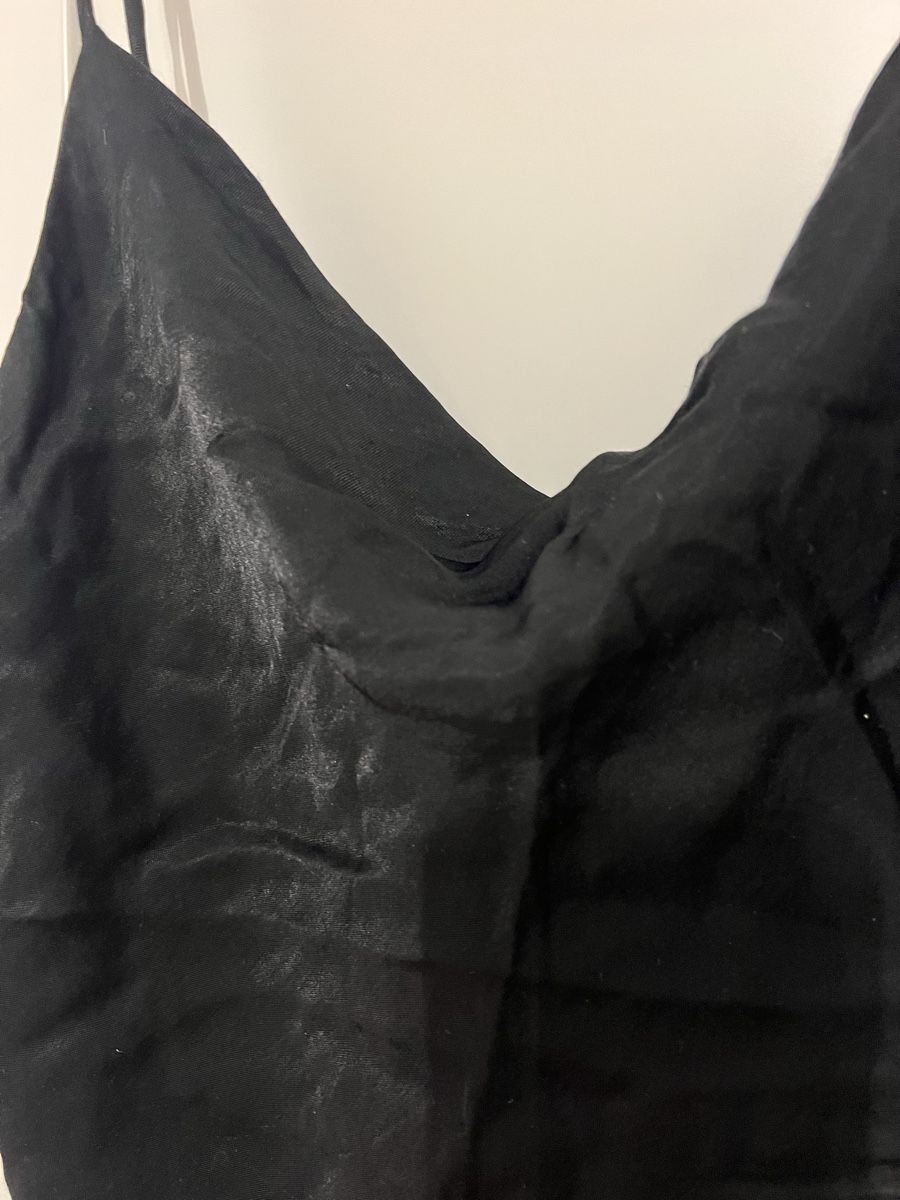 Zara Tops: schwarzes satin Top, Zara – Gebraucht aus Erlenbach von paulina.rad 1