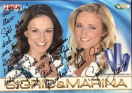 Sigrid & Marina Autogramm signiert Foto 10x15cm