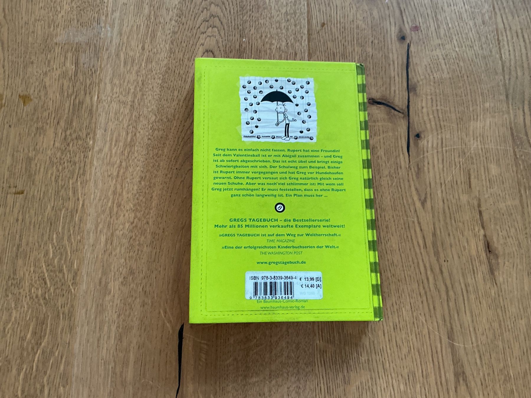 Libri: Gregs Tagebuch 8 Echt Übel! – Usato da Luzern venduto da Hesse2012 2