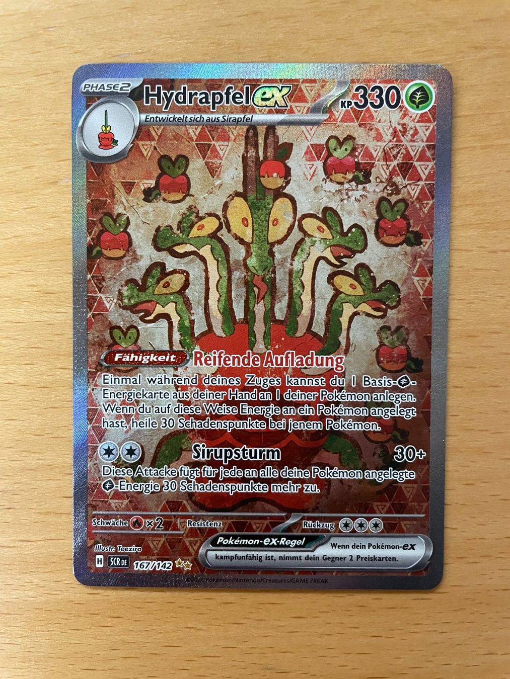 Pokémon Carte collezionabili: Pokemon Hydrapfel eX (Versand gratis) – Nuovo (secondo la descrizione) da Chur venduto da Angerson