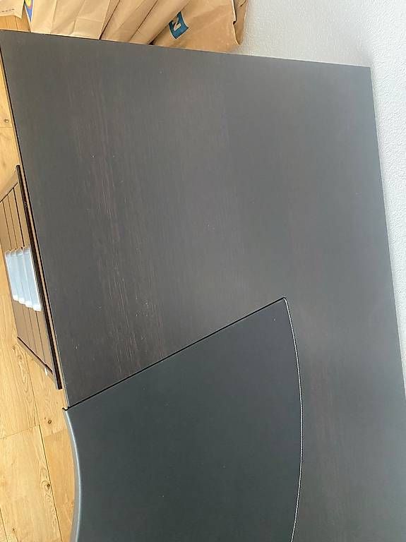 Schreibtische: IKEA GALANT - bureau et caisson brun noir – Gebraucht aus Renens von adenonin 3