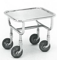 Tablettwagen Modell SV S - Edelstahl