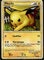 Pikachu HeartGold & SoulSilver 78/123 Pokémon FR