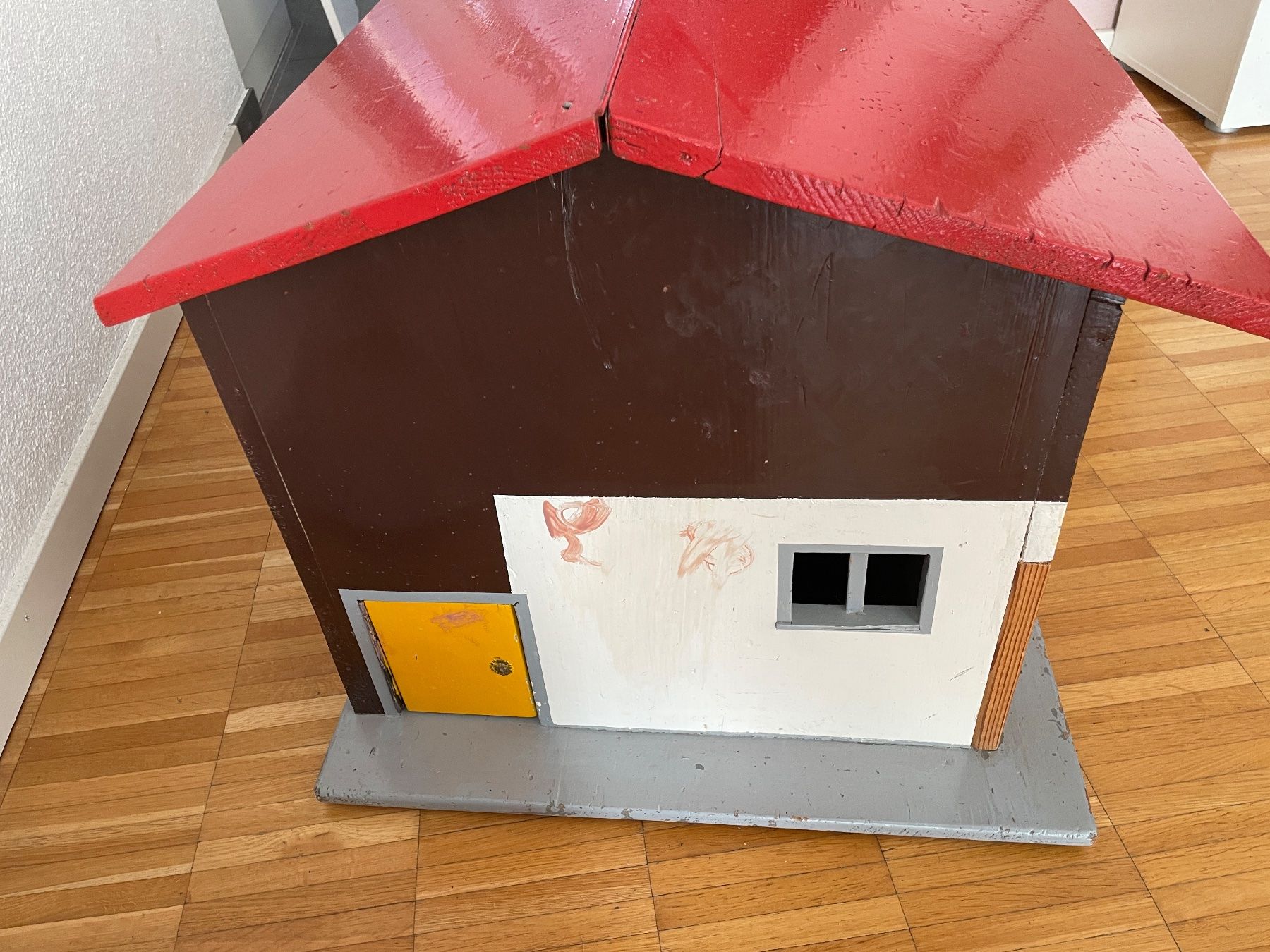 Giocattoli: Stall / Bauernhof - Holz - massiv - 2 Steckenpferde – Usato da Neftenbach venduto da Justine76 1