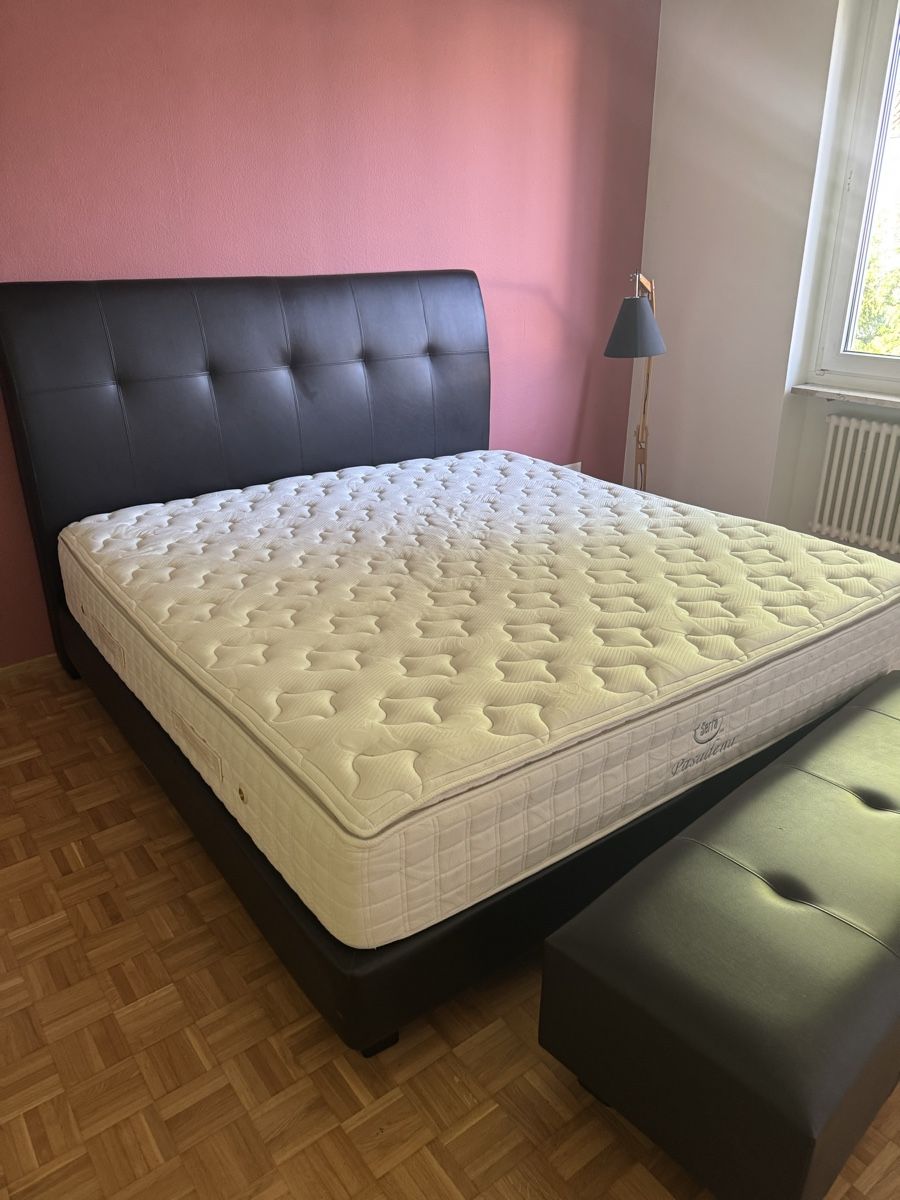 Betten: Luxury Hotel Bed with Serta Pasadena Mattress – Gebraucht aus Zürich von EShopping81 4