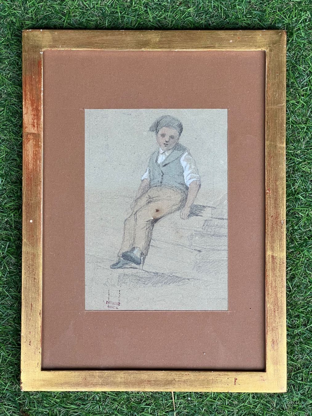 Dipinti: FRANÇOIS VUAGNAT 1826-1910 Schweizerisch, – Usato da Basel venduto da Kaffee_und_Kunst