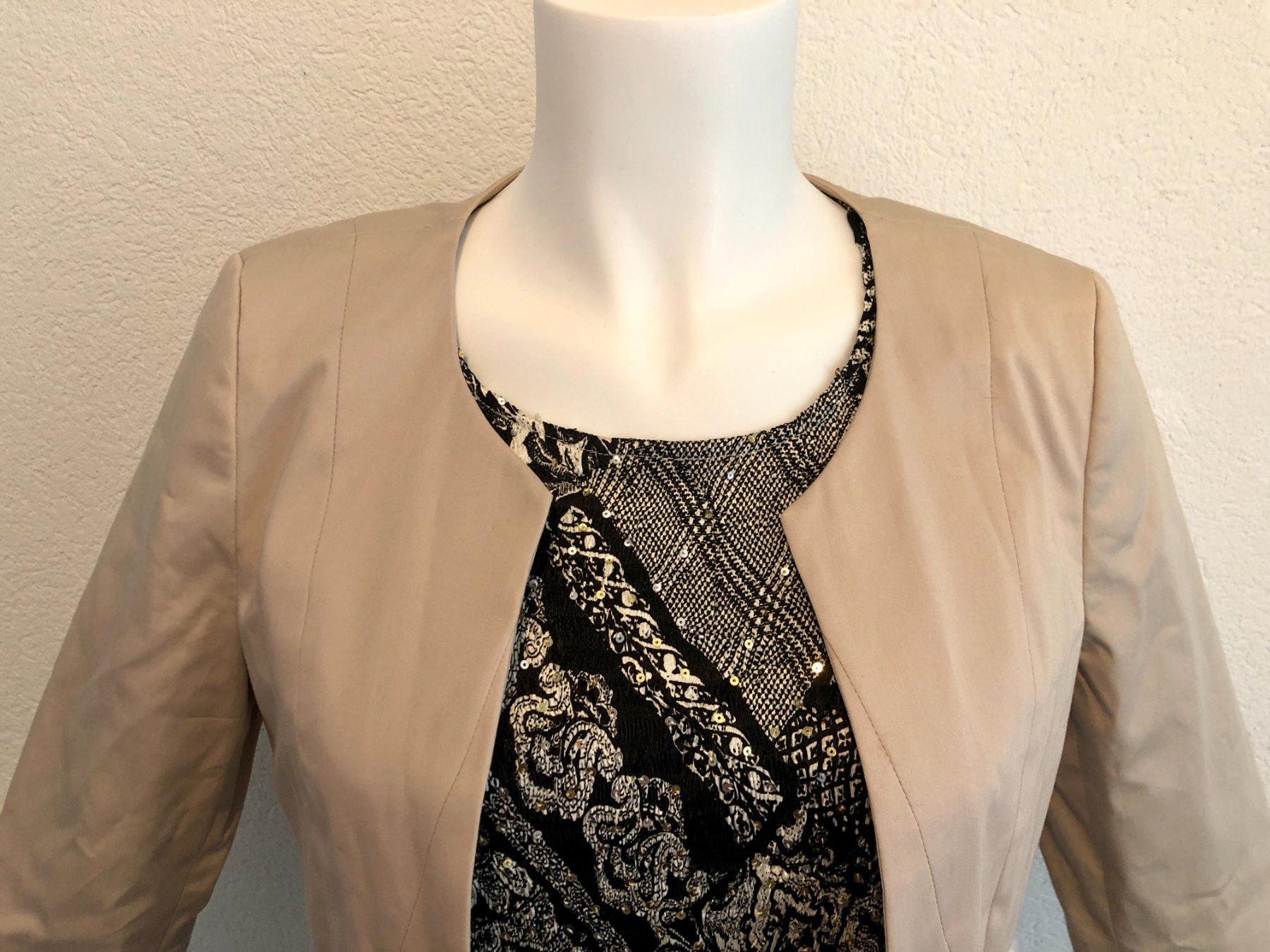 Giacche: Blazer Bolero von Comma, Grösse 36 beige – Nuovo (secondo la descrizione) da Berg am Irchel venduto da Zweiti_Chance 1