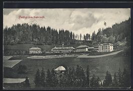 AK Heiligenschwendi, Ortspartie, 1909