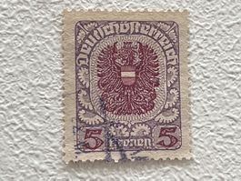 Österreich Briefmarke