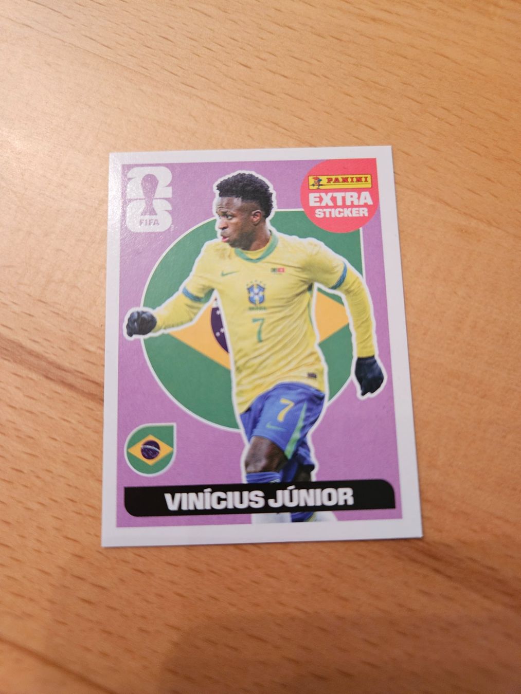 Panini Carte collezionabili: Panini WM 2026 Extra Sticker Vinicius Junior – Nuovo (secondo la descrizione) da Winterthur venduto da melac
