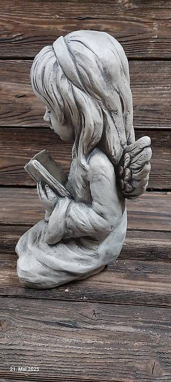 Statuette: Engel Gartenfigur aus Beton – Usato da Mauensee venduto da Priska7896 1