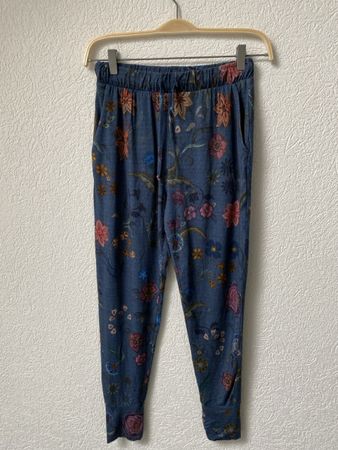 Pip Studio Hose blau-gemustert Gr. S -