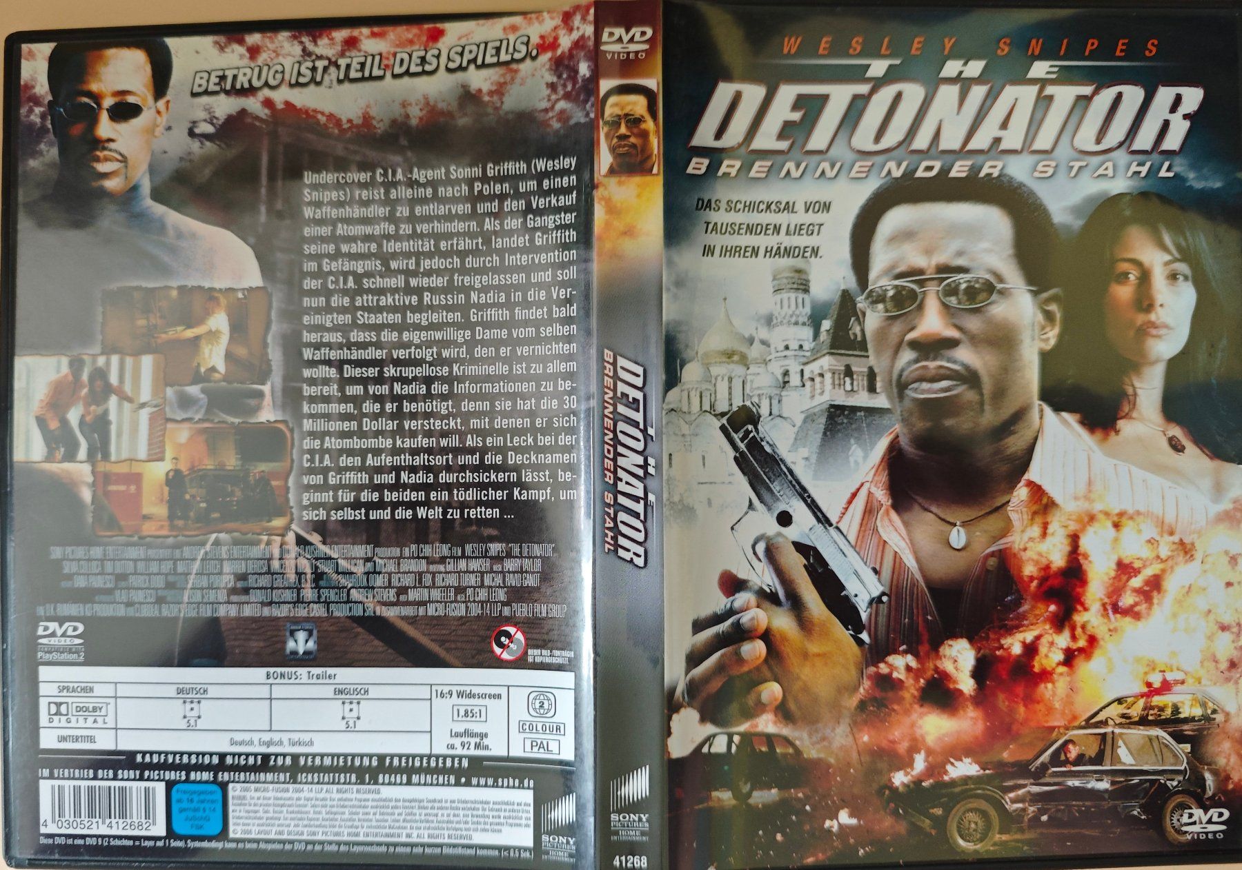 Alle DVDs: The Detonator - Brennender Stahl – Gebraucht aus Laufenburg von Toni5010