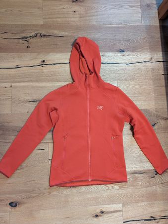Arcteryx Kapuzenjacke Damen rot Grösse M