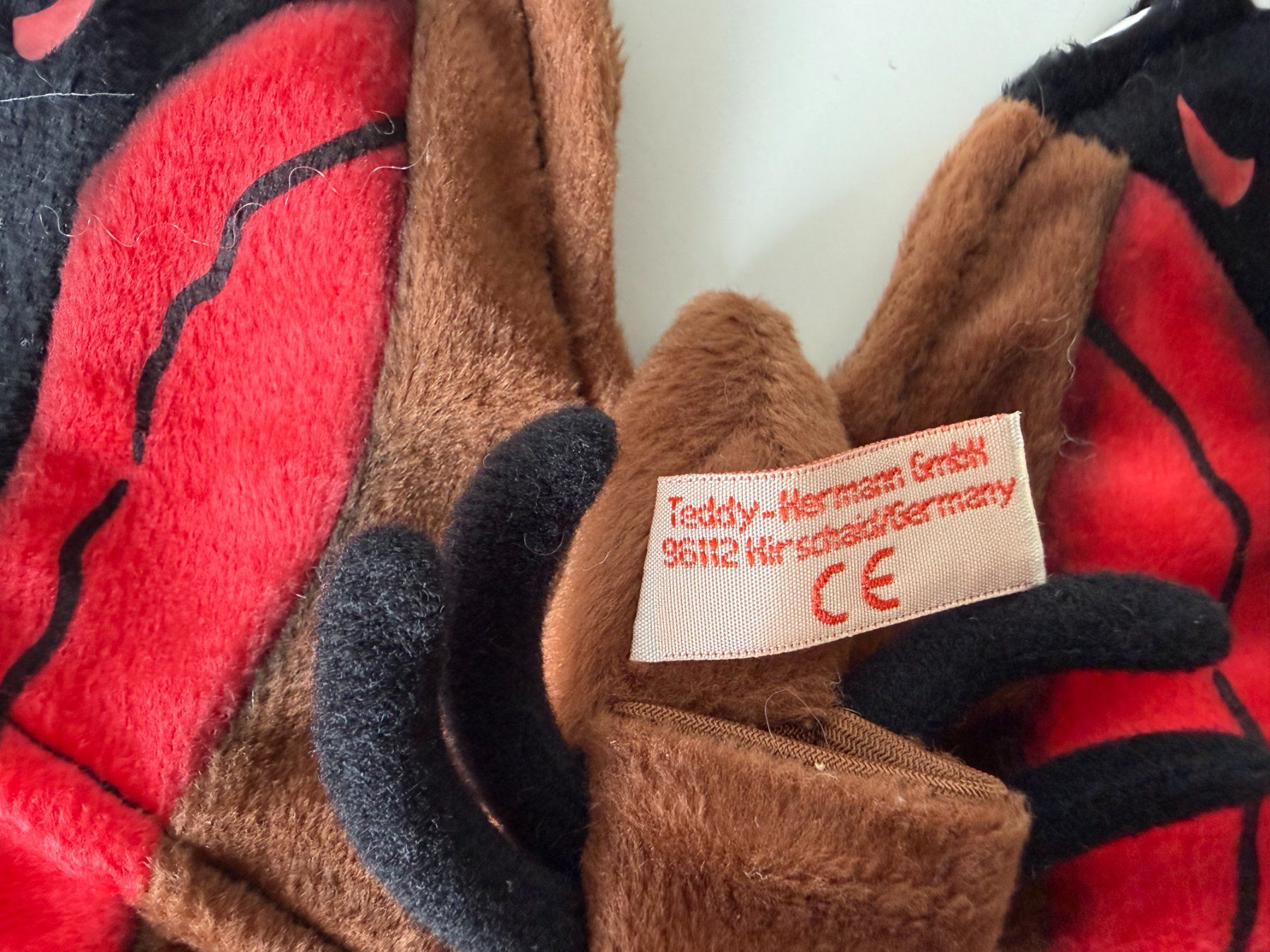 Teddy Hermann Giocattoli: Plüsch Fingerpuppe Schmetterling, Teddy Hermann – Usato da Winterthur venduto da brittalili 3