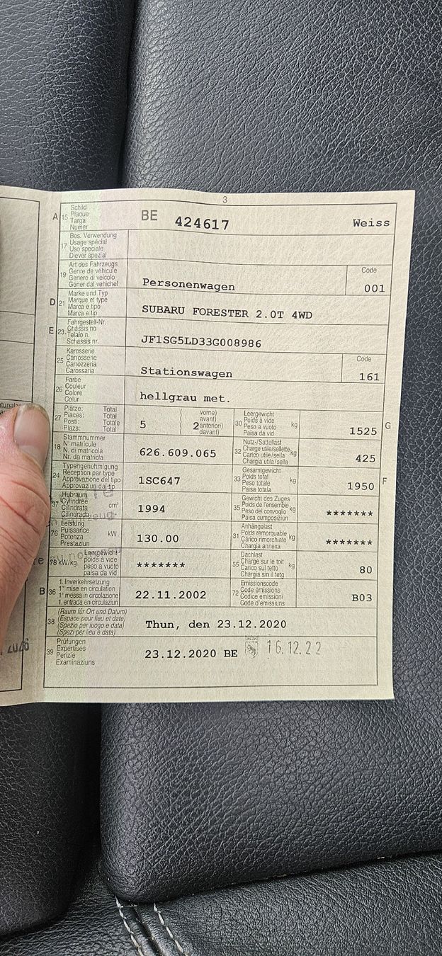 Subaru Autos: Subaru forester – Gebraucht aus Aeschlen von Chrischu93 7