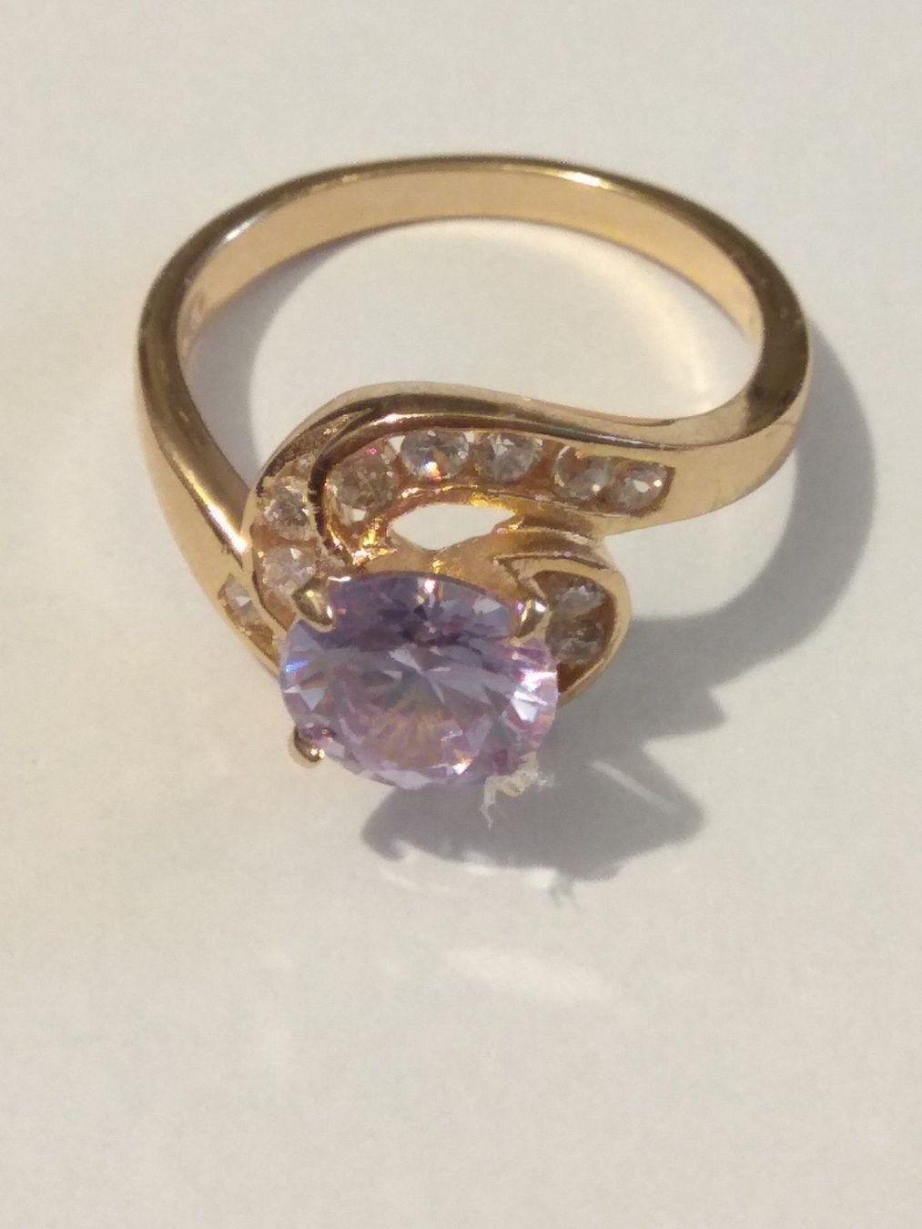 Ringe: Fantastischer vergoldeter Ring Zirkonia Gr. 57 – Neu und originalverpackt aus Münchenbuchsee von Daniel0133 2