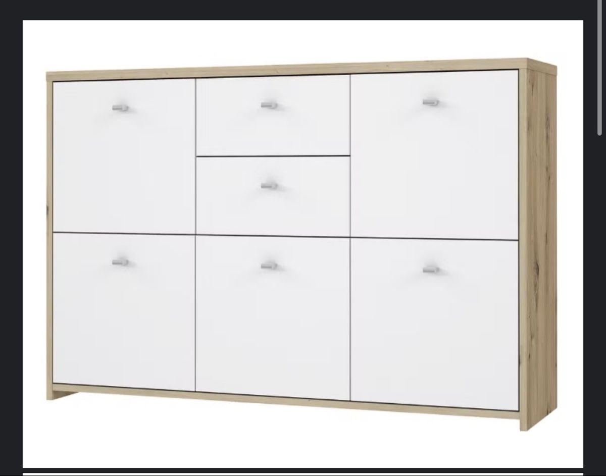 Cassettiere: Loftscape Sideboard, neu, Eiche Artisan Dekor, 114cm – Nuovo (secondo la descrizione) da Muttenz venduto da jan_rf2p 1