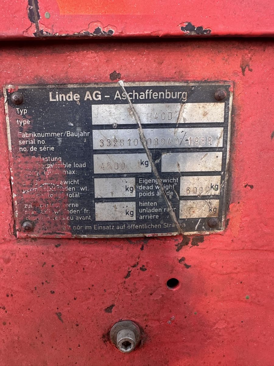 Linde Carrelli elevatori e a forche: Diesel stapler linde – Usato da lyssach venduto da brax2019 6
