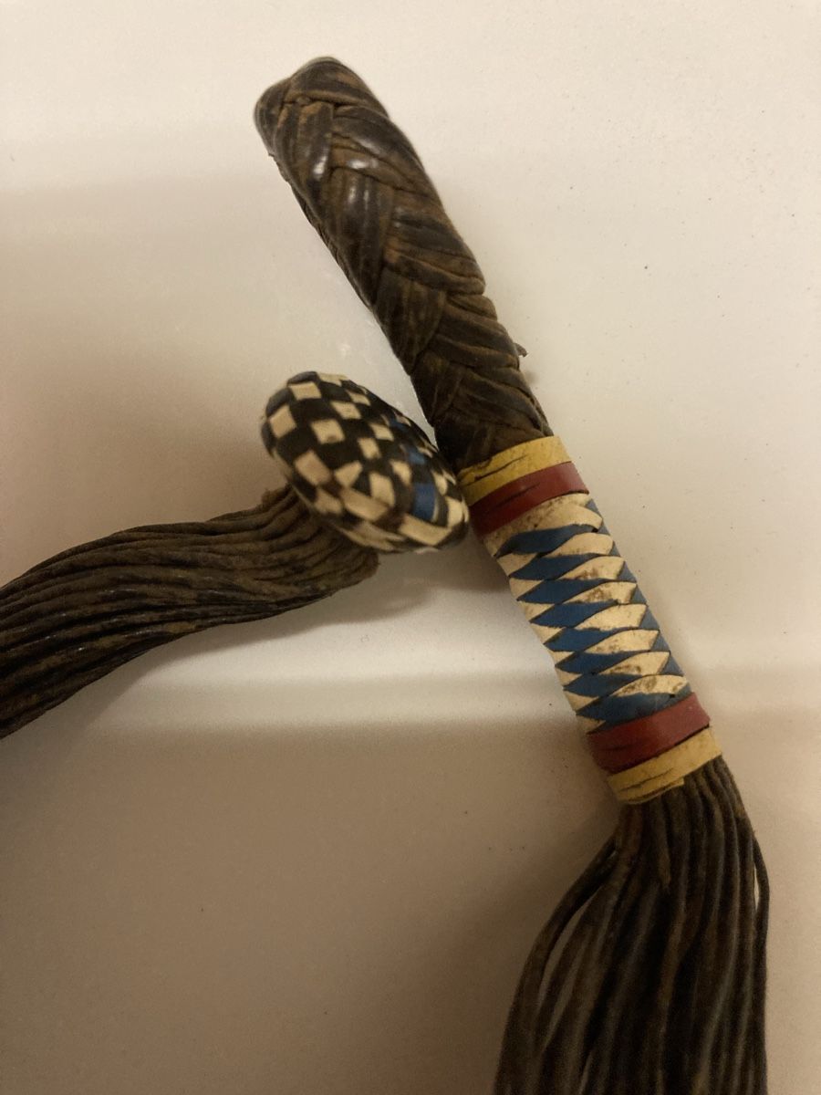 Catenine: Lederkette aus Mali – Usato da Bolligen venduto da abara1 2