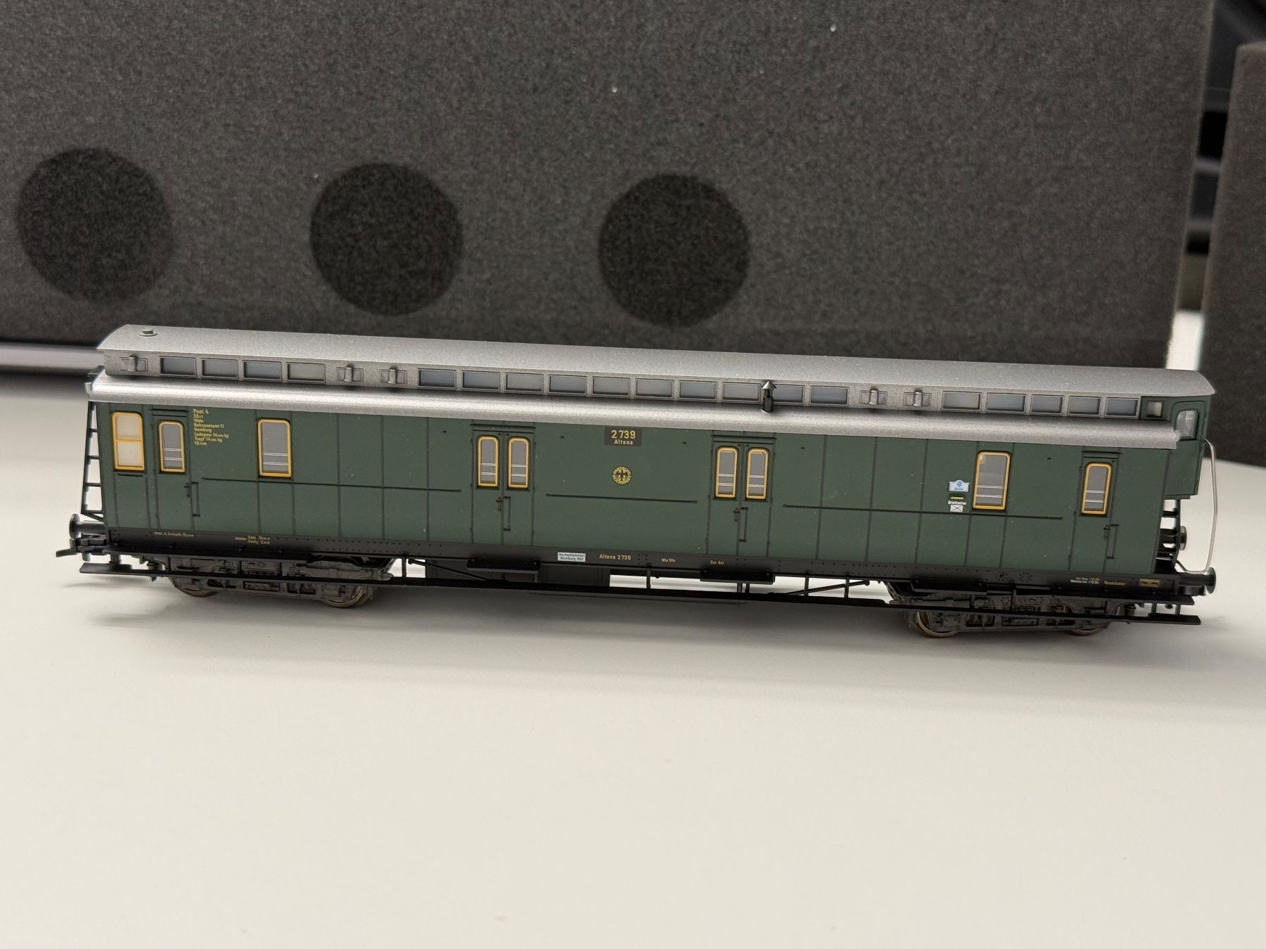 Fleischmann Modelleisenbahnen: FLM 5088 DRG Bahnpostwagen / DC HO – Gebraucht aus Jonschwil von sutfra12 2