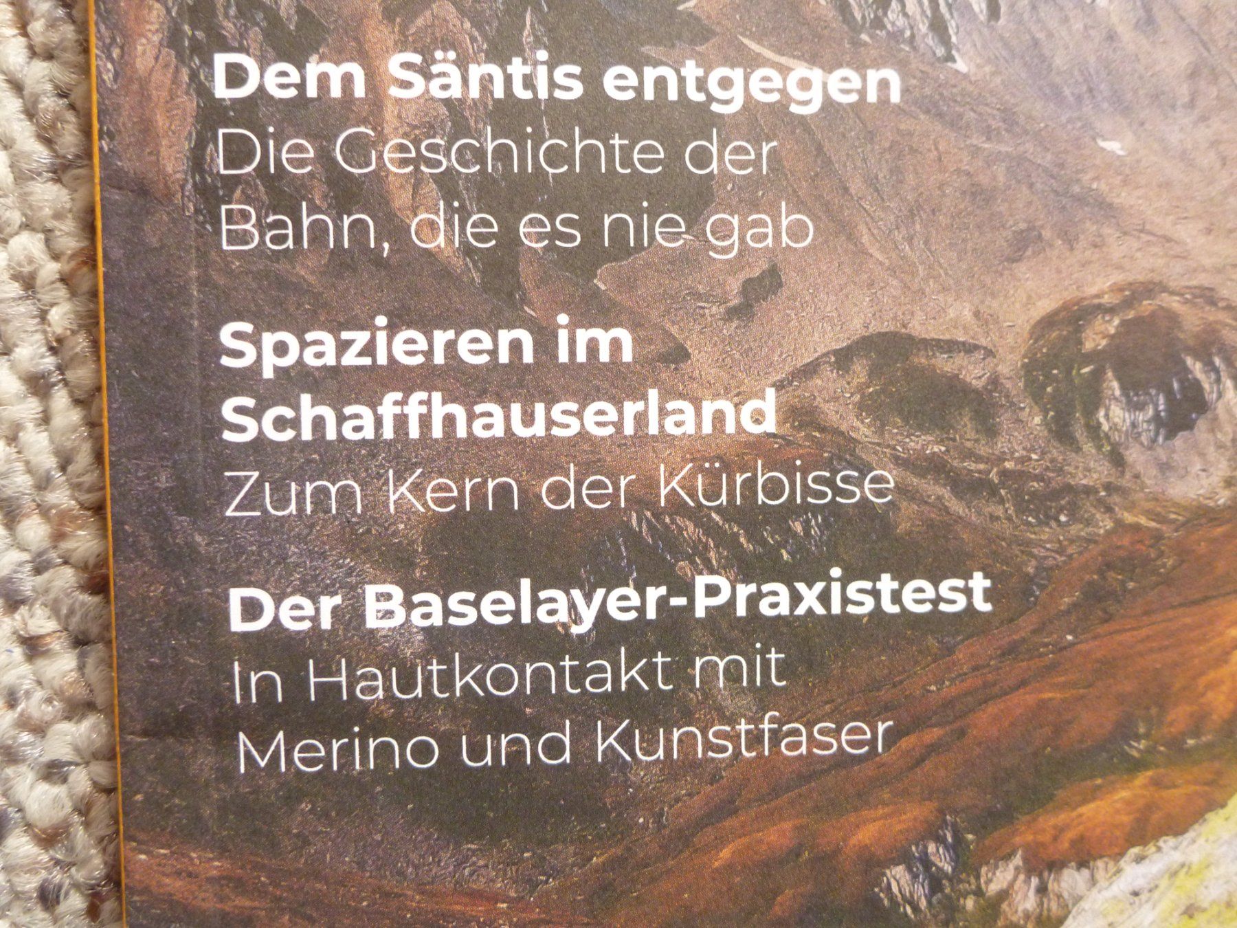 Riviste & Magazine: 3 Wanderhefte wandern.ch / Das Wandern – Usato da Sils im Domleschg venduto da Foeniculum 3