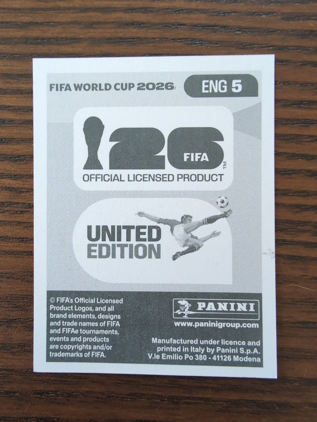 Panini Carte collezionabili: Panini wm sticker 26 ezri konsa Eng 5 – Nuovo (secondo la descrizione) da Zürich venduto da Rolup 1