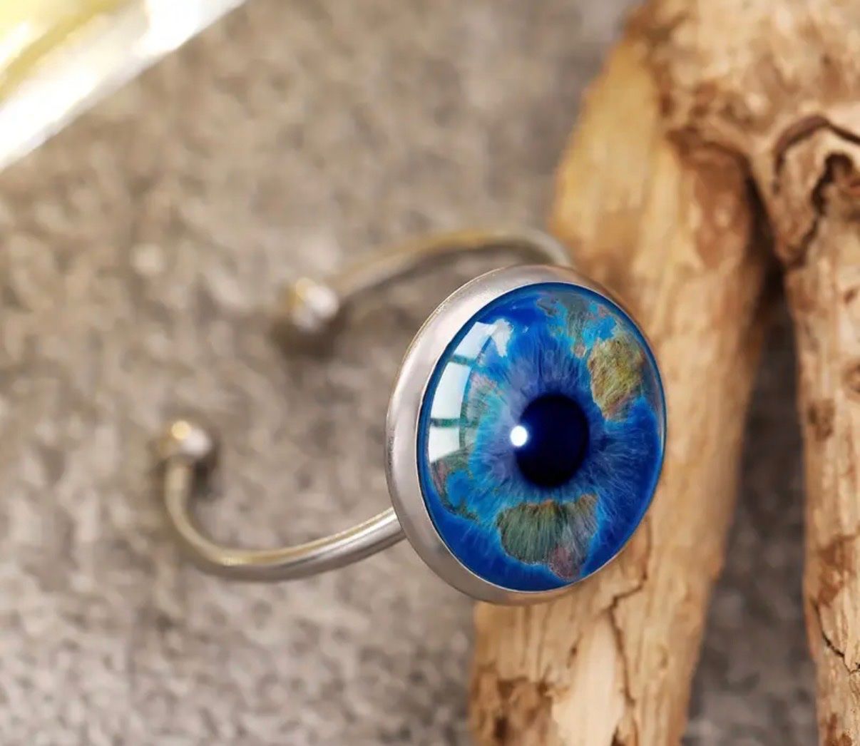 Anelli: Einzigartiger Ring "Blaues Auge" – Nuovo (secondo la descrizione) da Gams venduto da Mariawicca 1