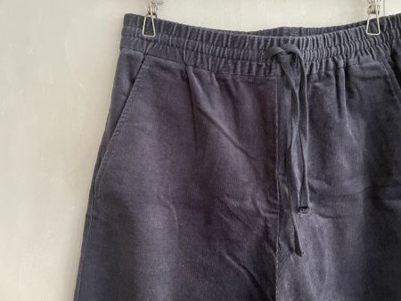 Pantalon COS jogger bleu foncé xs mini-côtelé coton