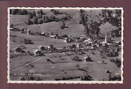 VAL D'ILLIEZ - Vue générale - 1949 // pli //