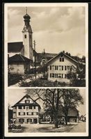 Niederwil /AG, Gasthaus zum Kreuz mit Pl