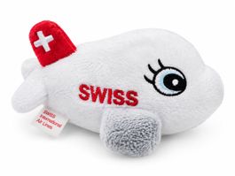 Swiss Air Plüsch Flugzeug