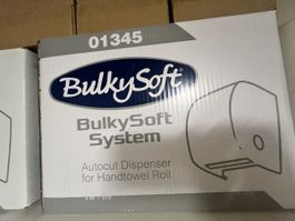 BulkySoft Autocut Dispenser Handtuchrolle System neu