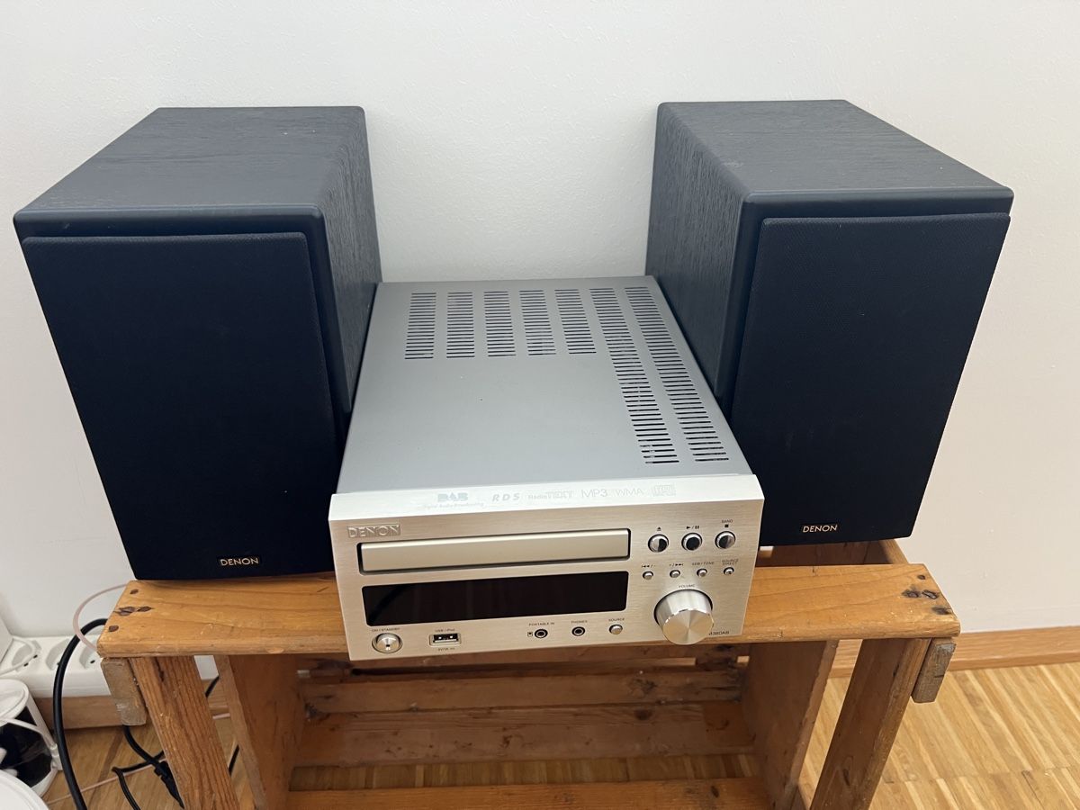 Denon Ricevitori: Denon CD Receiver M38DAB Anlage silber  – Usato da Winterthur venduto da schenker02