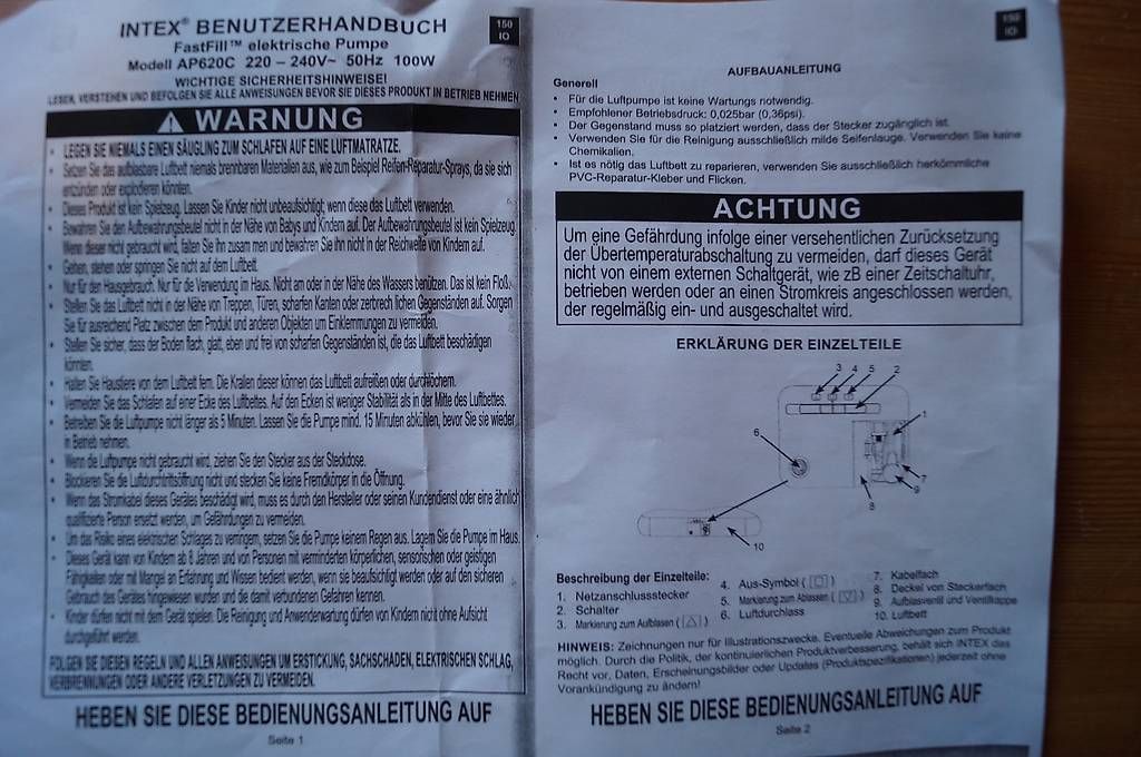 Materassi: Luftbett INTEX – Usato da Scheid venduto da dirauls 2