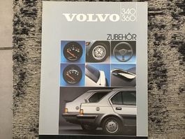 Volvo 340/360 Zubehör Verkaufsprosp.1986