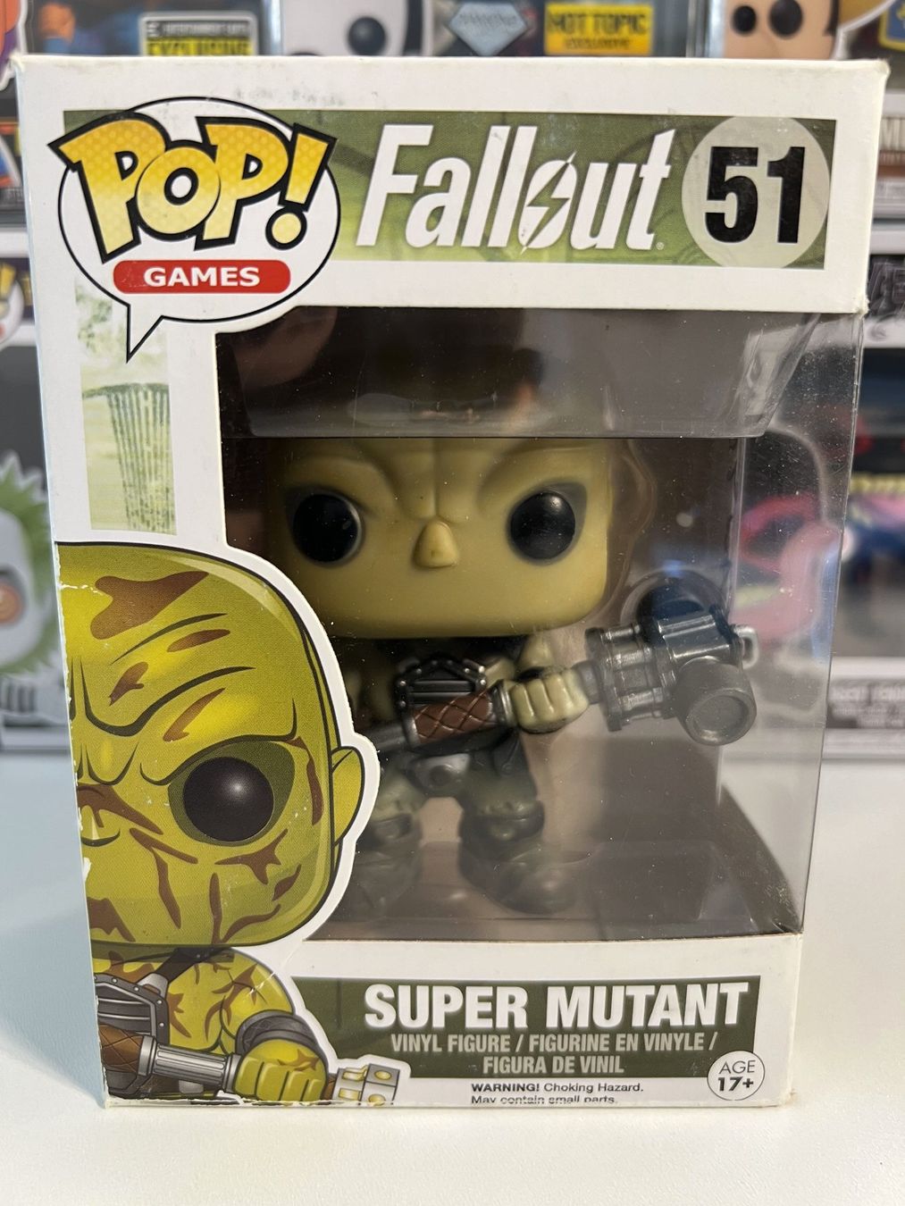 Funko Statuette: Funko POP! Games Fallout Super Mutant – Usato da Le Mouret venduto da perfectbijou