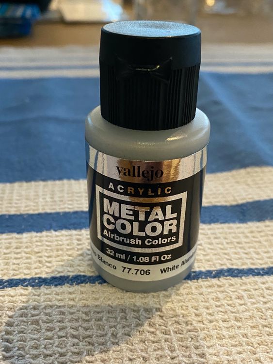 VALLEJO METAL COLOR 77706 WHITE ALUMINIUM Kaufen auf Ricardo