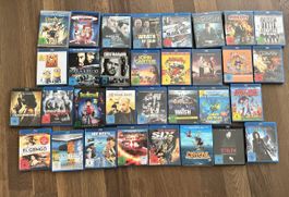Blu-ray Sammlung – 32Filme | 3D & verschiedene Genres