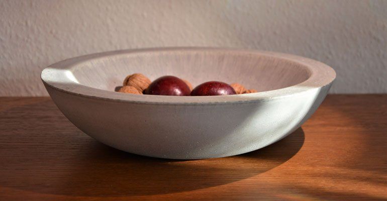 Tutte le decorazioni: Flache Betonschale hangefertigt – Nuovo (secondo la descrizione) da Zürich venduto da flogax193