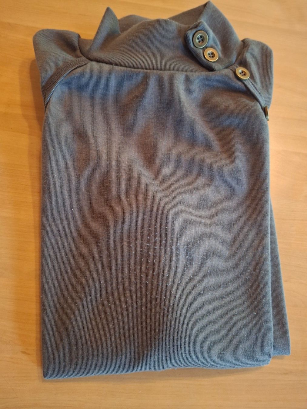 Maglioni & Felpe: Pull petit col taille S marque Finejo vert olive gris – Usato da Villiers venduto da san_jn5w 7