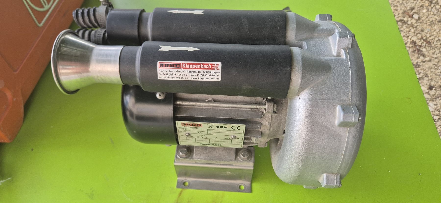 Alle Maschinen: turbine Leister – Gebraucht aus Berlens von ETE68 3
