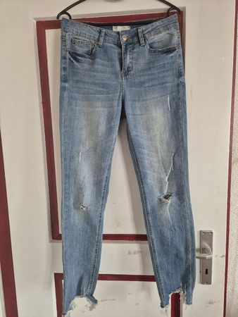 Jeans OXXY Damen Grösse 38 blau Denim 