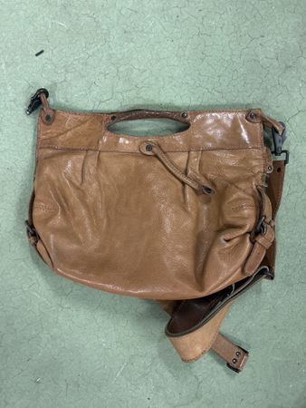 Braune Ledertasche für Herbst 🍂👜🍂
