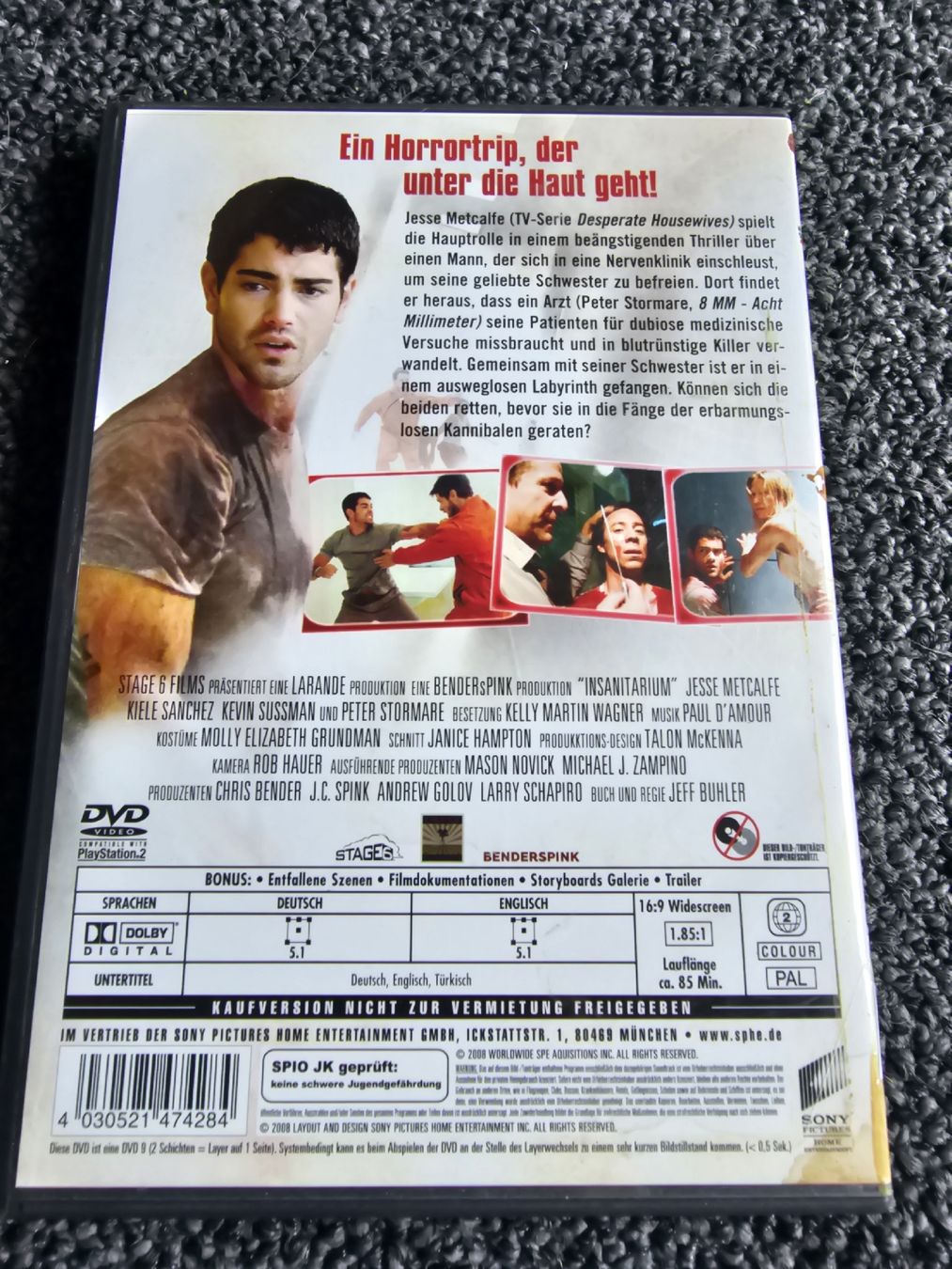 Alle DVDs: Insanitarium (22205) – Gebraucht aus Ruswil von jan_bxl5 1